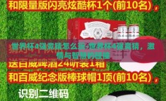 世界杯4强竞猜怎么玩-世界杯4强竞猜，激情与智慧的碰撞