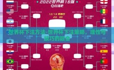 世界杯下注方法-世界杯下注策略，理性与技巧的融合
