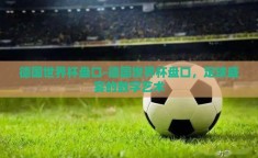 德国世界杯盘口-德国世界杯盘口，足球盛宴的数字艺术