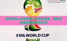 世界杯怎么玩竞猜啊-世界杯竞猜，解锁足球盛宴的趣味新方式