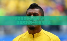 世界杯竞猜那是什么意思-世界杯竞猜，足球狂欢的另一种参与方式