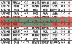 世界杯足球竞猜赔率-世界杯足球竞猜，赔率背后的策略与智慧