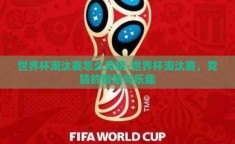 世界杯淘汰赛怎么竞猜-世界杯淘汰赛，竞猜的智慧与乐趣
