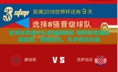 世界杯竞猜什么时候能购买-世界杯竞猜购票指南，把握时机，乐享预测乐趣