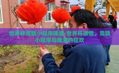 世界杯竞猜小程序啤酒-世界杯激情，竞猜小程序与啤酒的狂欢