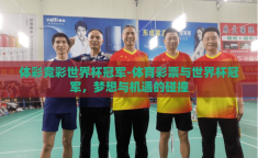 体彩竞彩世界杯冠军-体育彩票与世界杯冠军，梦想与机遇的碰撞