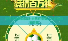 世界杯竞猜能赢吗-世界杯竞猜，乐趣与挑战并存
