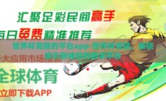 世界杯竞猜的平台app-世界杯竞猜，解锁娱乐新体验的数字平台