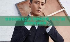 世界杯竞猜怎么买-世界杯竞猜，从入门到进阶的购买指南
