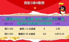 世界杯竞彩app推荐-世界杯竞彩APP，智能选号与高效投注的指南