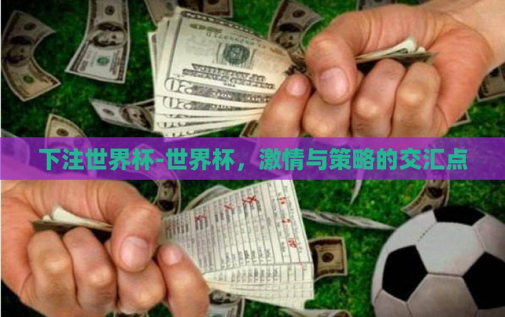 下注世界杯-世界杯,激情与策略的交汇点 下注世界杯-世界杯,激情与策略的交汇点