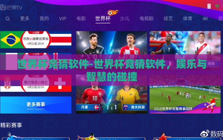 世界杯竞猜软件-世界杯竞猜软件，娱乐与智慧的碰撞