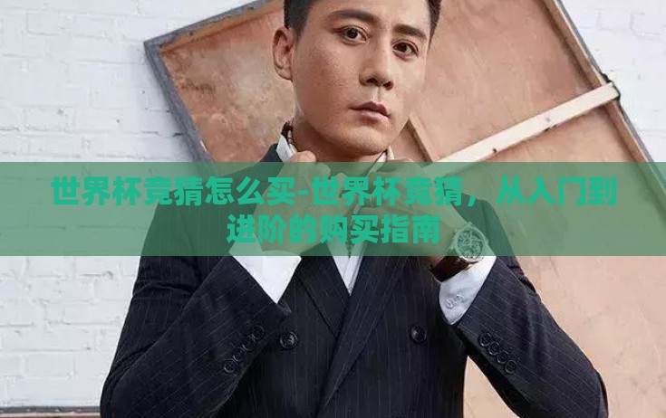 世界杯竞猜怎么买-世界杯竞猜，从入门到进阶的购买指南