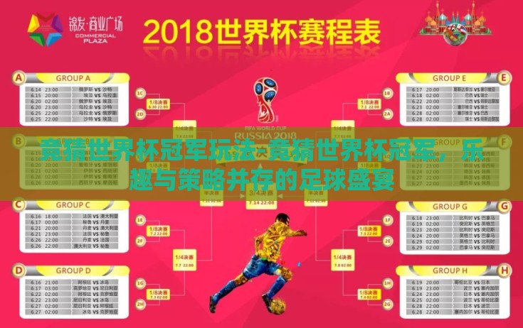竞猜世界杯冠军玩法-竞猜世界杯冠军，乐趣与策略并存的足球盛宴