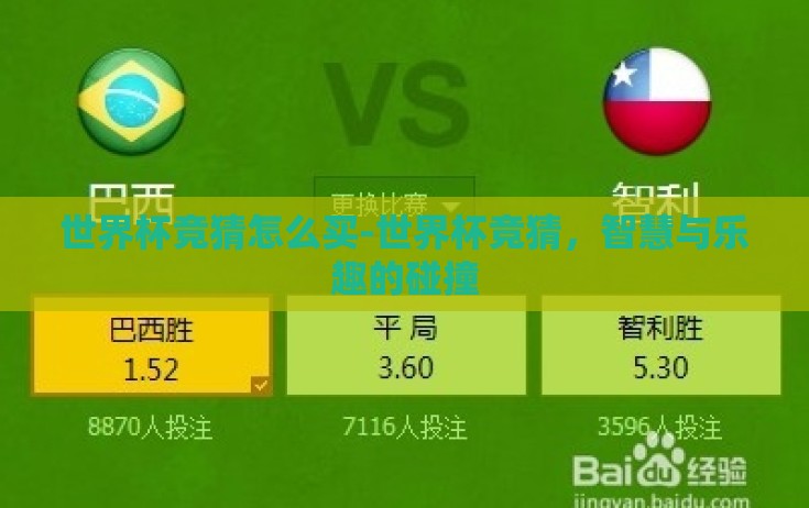 世界杯竞猜怎么买-世界杯竞猜，智慧与乐趣的碰撞
