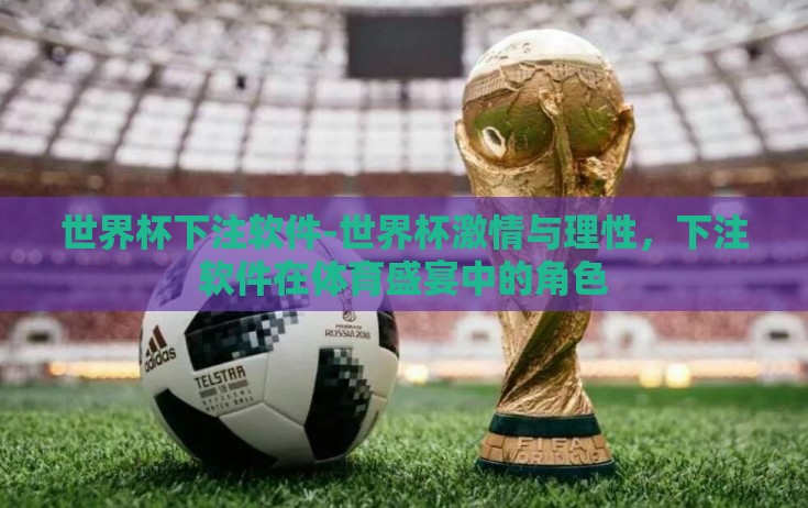 世界杯下注软件-世界杯激情与理性,下注软件在体育盛宴中的角色 世界杯下注软件-世界杯激情与理性,下注软件在体育盛宴中的角色