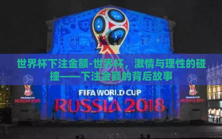 世界杯下注金额-世界杯，激情与理性的碰撞——下注金额的背后故事